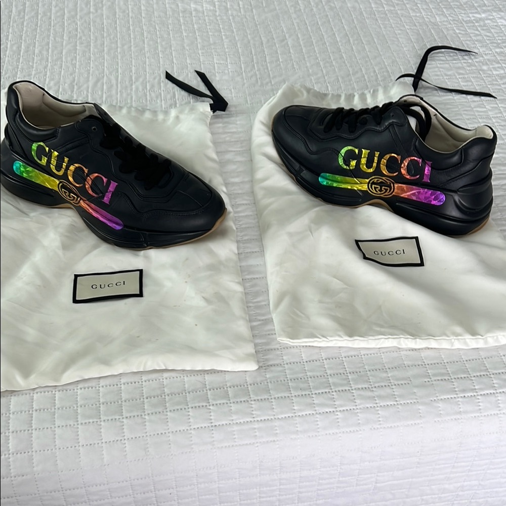 Gucci woman’s Black Multicolor Sneakers